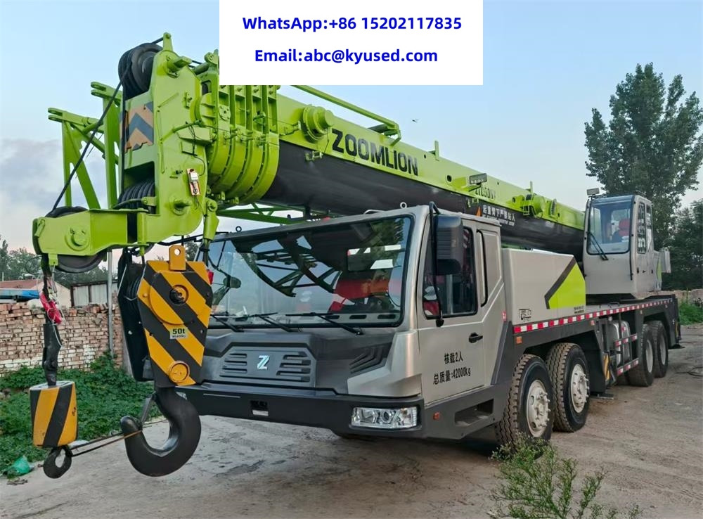 ZOOMLION ZTC500V ZTC550V QY50V ZTC700V ZTC800V ZTC1000 50ton 55T 70ton 80ton 100ton - Autokraana: pilt 1 ZOOMLION ZTC500V ZTC550V QY50V ZTC700V ZTC800V ZTC1000 50ton 55T 70ton 80ton 100ton - Autokraana: pilt 1