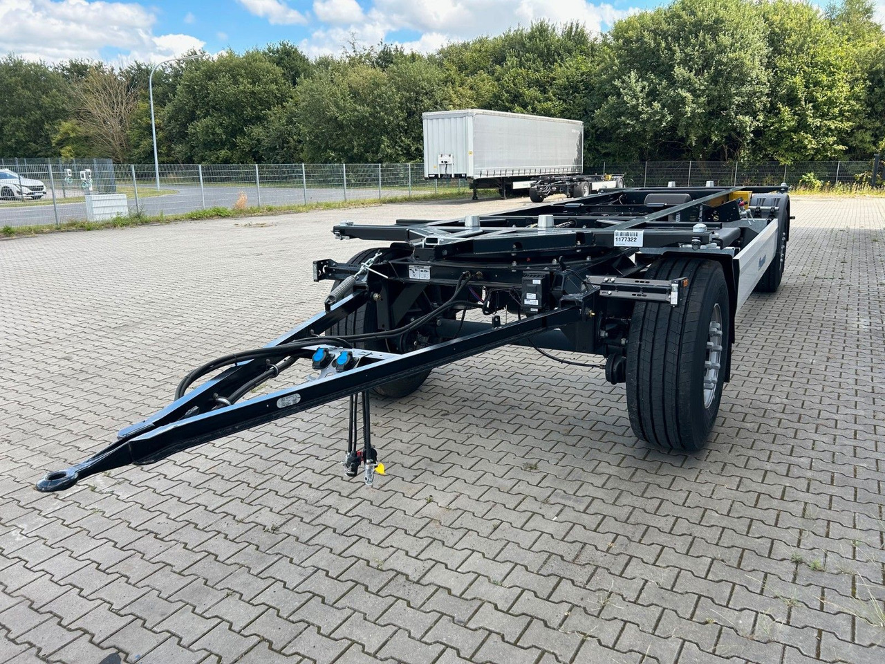 Krone AZW 18 eL3B9 22,5" BDF Box Carrier Neufahrzeug - Konteinerveduk/ Tõstuk järelhaagis: pilt 5 Krone AZW 18 eL3B9 22,5" BDF Box Carrier Neufahrzeug - Konteinerveduk/ Tõstuk järelhaagis: pilt 5