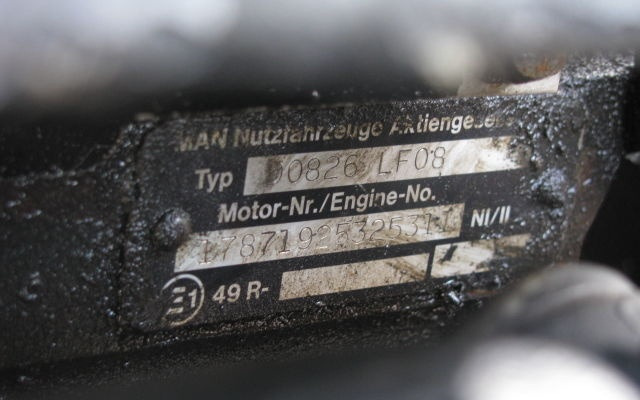 MAN D0826 LF08 MAN L 2000 - Mootor - Veoauto: pilt 2 MAN D0826 LF08 MAN L 2000 - Mootor - Veoauto: pilt 2