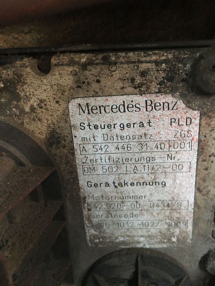 Mercedes-Benz OM502LA A542 Mercedes-Benz Actros truck - Mootor - Veoauto: pilt 5 Mercedes-Benz OM502LA A542 Mercedes-Benz Actros truck - Mootor - Veoauto: pilt 5