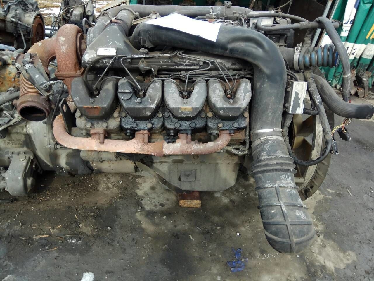 Scania DSC1415 L02 460 E2 Scania 144 V8 460 E2 - Mootor - Veoauto: pilt 4 Scania DSC1415 L02 460 E2 Scania 144 V8 460 E2 - Mootor - Veoauto: pilt 4