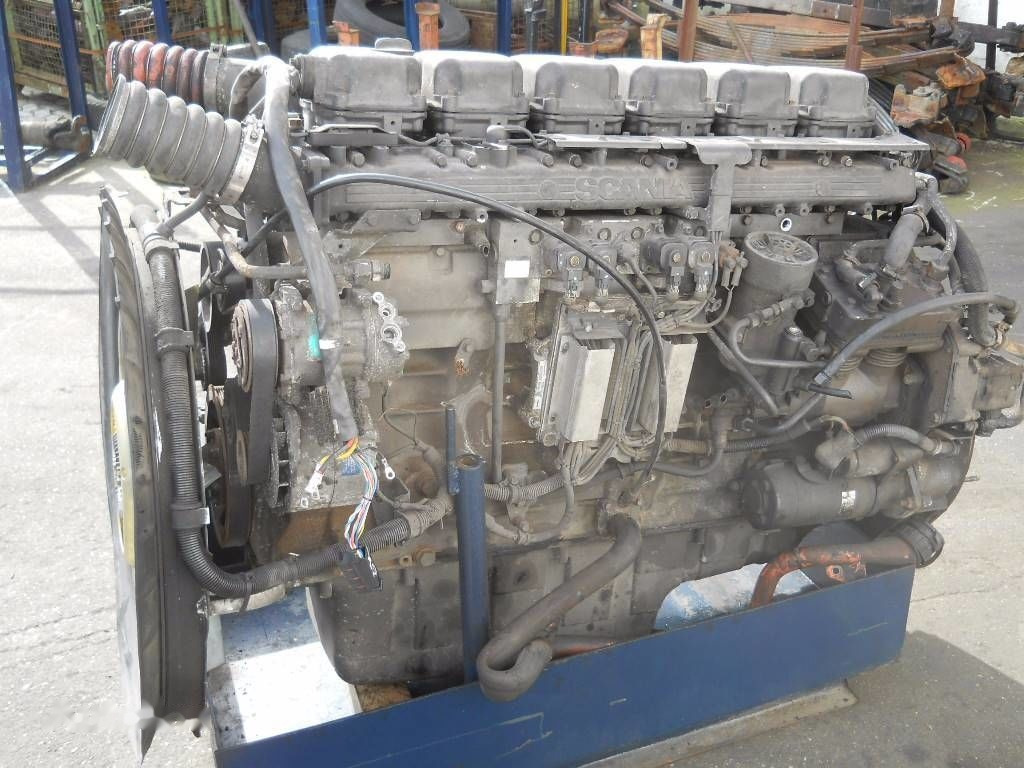 Scania DT1202 L01 470 E3 Scania 124 - Mootor - Veoauto: pilt 1 Scania DT1202 L01 470 E3 Scania 124 - Mootor - Veoauto: pilt 1
