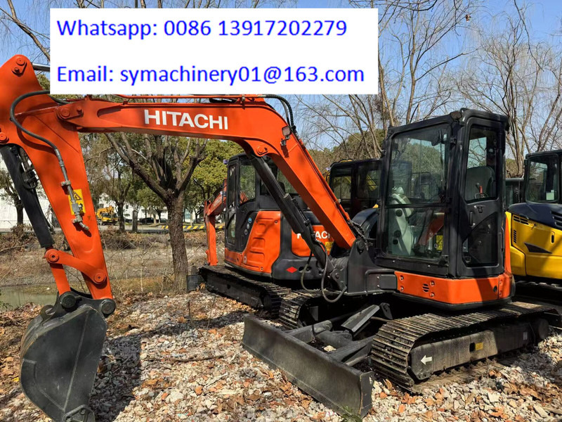 Hitachi ZX55 - Miniekskavaator: pilt 1 Hitachi ZX55 - Miniekskavaator: pilt 1