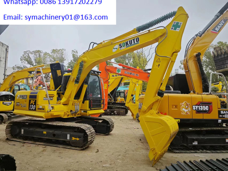 Lintekskavaator Komatsu PC130: pilt 12