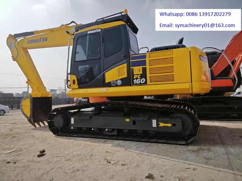 Komatsu PC160 - Lintekskavaator: pilt 1 Komatsu PC160 - Lintekskavaator: pilt 1