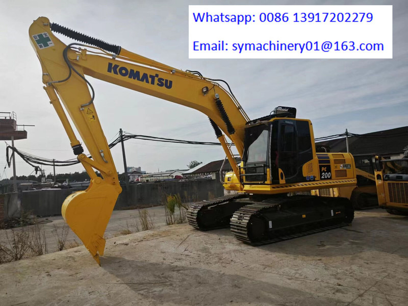Komatsu PC200-8N1 - Lintekskavaator: pilt 4 Komatsu PC200-8N1 - Lintekskavaator: pilt 4