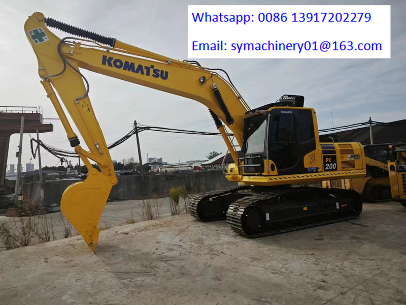 Komatsu PC200-8N1 - Lintekskavaator: pilt 1 Komatsu PC200-8N1 - Lintekskavaator: pilt 1