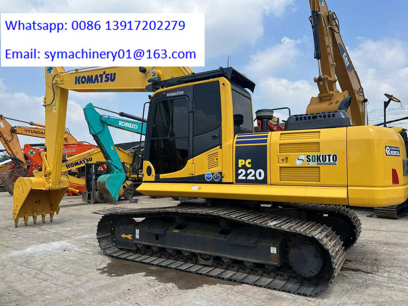 Komatsu PC220-8 - Lintekskavaator: pilt 3 Komatsu PC220-8 - Lintekskavaator: pilt 3
