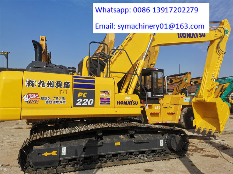 Komatsu PC220-8N1 - Lintekskavaator: pilt 1 Komatsu PC220-8N1 - Lintekskavaator: pilt 1