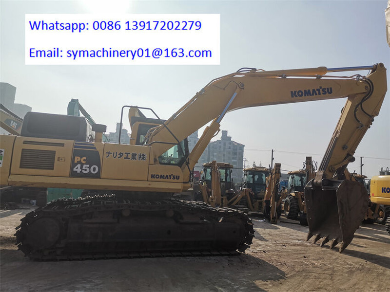 Komatsu PC450-8 - Lintekskavaator: pilt 4 Komatsu PC450-8 - Lintekskavaator: pilt 4