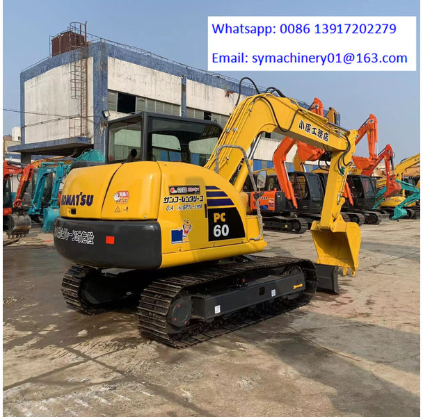Komatsu PC60-8 - Miniekskavaator: pilt 2 Komatsu PC60-8 - Miniekskavaator: pilt 2