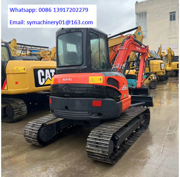 Kubota U55-5 - Miniekskavaator: pilt 2 Kubota U55-5 - Miniekskavaator: pilt 2