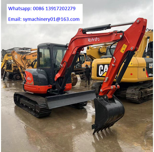 Kubota U55-5 - Miniekskavaator: pilt 4 Kubota U55-5 - Miniekskavaator: pilt 4