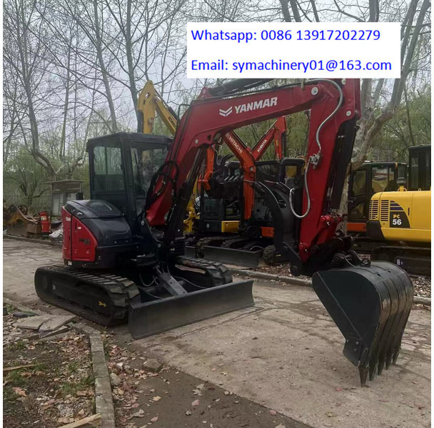 Yanmar Vio 55 - Miniekskavaator: pilt 3 Yanmar Vio 55 - Miniekskavaator: pilt 3