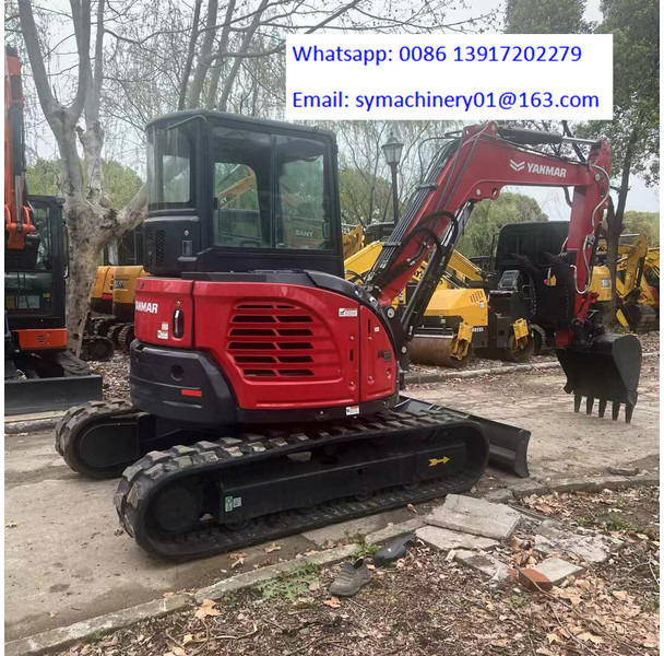 Yanmar Vio 55 - Miniekskavaator: pilt 5 Yanmar Vio 55 - Miniekskavaator: pilt 5
