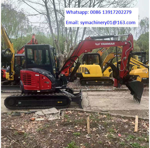 Yanmar Vio 55 YANMAR Vio55-6b Vio60 Vio 35 VIo 80 - Miniekskavaator: pilt 4 Yanmar Vio 55 YANMAR Vio55-6b Vio60 Vio 35 VIo 80 - Miniekskavaator: pilt 4