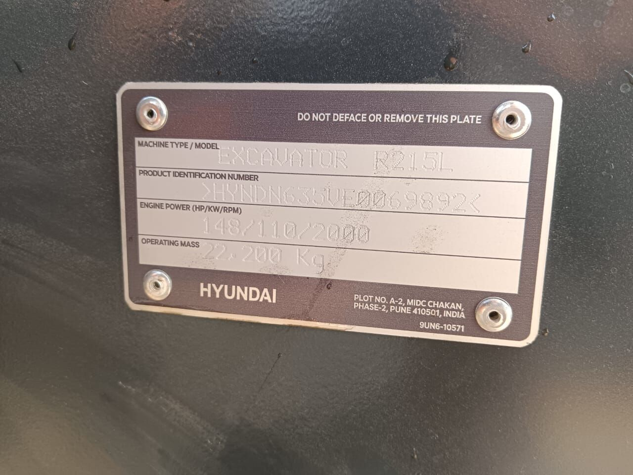 New Hyundai R215L tracked excavator - Lintekskavaator: pilt 3 New Hyundai R215L tracked excavator - Lintekskavaator: pilt 3