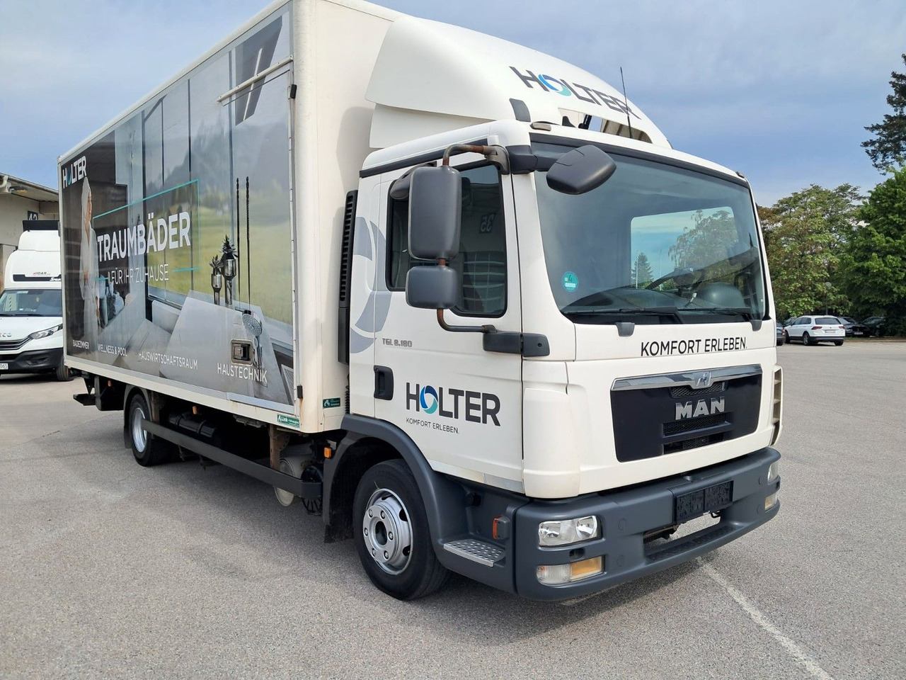 MAN TGL 8.180 Koffer mit LBW | Klima | Diff. | Tempo - Kasti veoauto: pilt 2 MAN TGL 8.180 Koffer mit LBW | Klima | Diff. | Tempo - Kasti veoauto: pilt 2