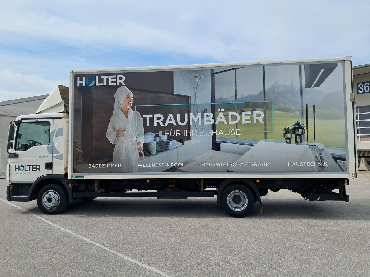 MAN TGL 8.180 Koffer mit LBW | Klima | Diff. | Tempo - Kasti veoauto: pilt 3 MAN TGL 8.180 Koffer mit LBW | Klima | Diff. | Tempo - Kasti veoauto: pilt 3