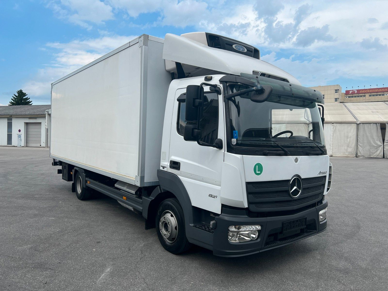 Mercedes-Benz Atego 8.21 Kühlkoffer LBW | Klima | Tempo | Dif - Külmutiga veoauto: pilt 1 Mercedes-Benz Atego 8.21 Kühlkoffer LBW | Klima | Tempo | Dif - Külmutiga veoauto: pilt 1