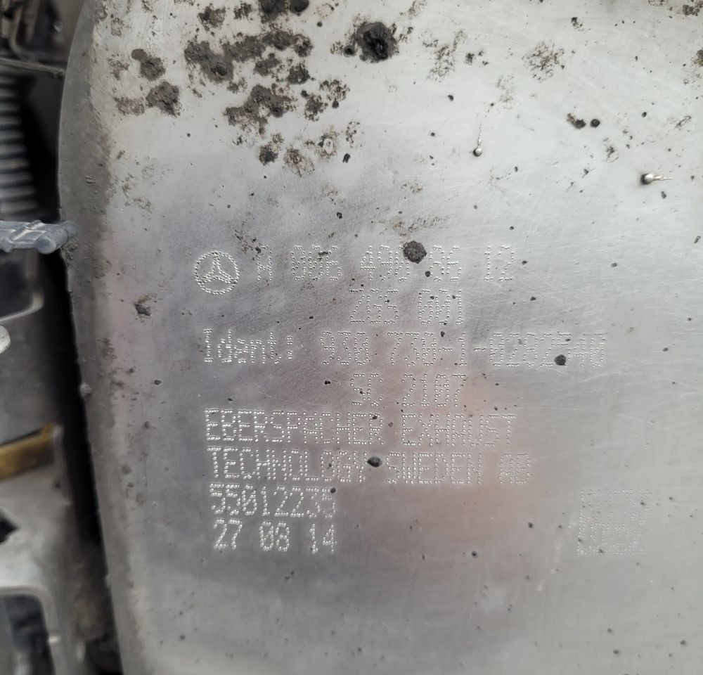 KATALIZATOR MERCEDES ACTROS MP4 A006 490 86 12 - Katalüüsmuundur - Veoauto: pilt 4 KATALIZATOR MERCEDES ACTROS MP4 A006 490 86 12 - Katalüüsmuundur - Veoauto: pilt 4