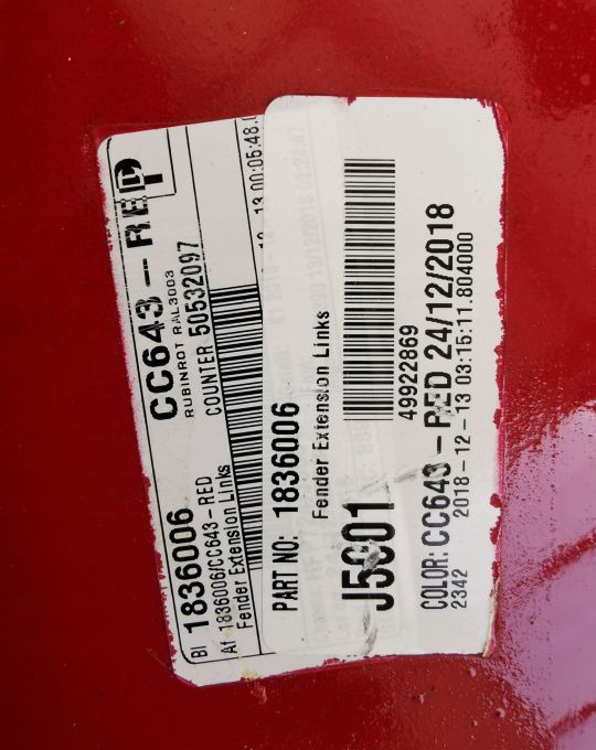 SPOJLER ZAKOŃCZENIE DAF XF 106 LH. - Aerodünaamika/ Spoiler - Veoauto: pilt 2 SPOJLER ZAKOŃCZENIE DAF XF 106 LH. - Aerodünaamika/ Spoiler - Veoauto: pilt 2