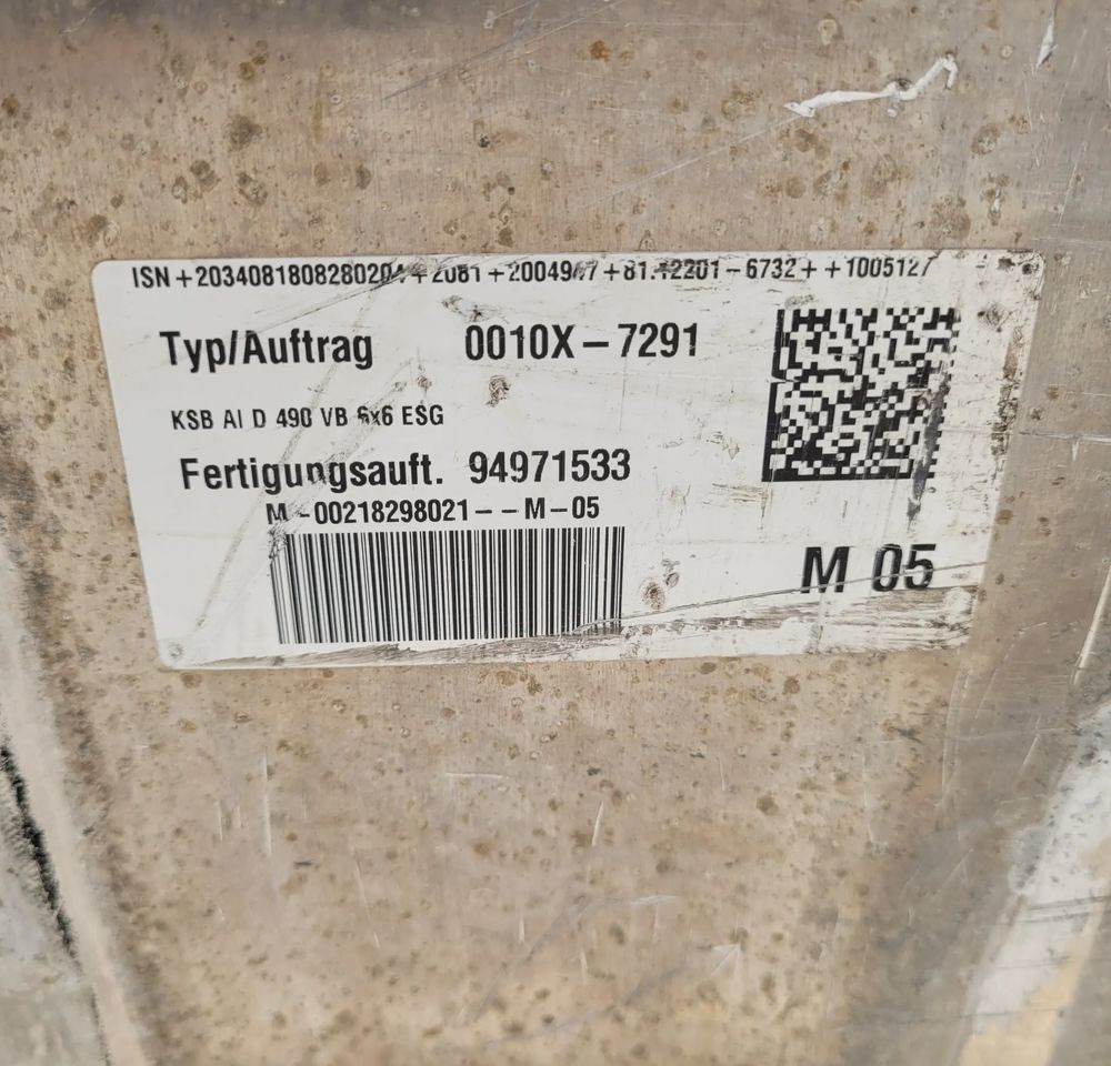 ZBIORNIK PALIWA MAN TGX TGS 490L 130X63X68CM - Kütusepaak - Veoauto: pilt 4 ZBIORNIK PALIWA MAN TGX TGS 490L 130X63X68CM - Kütusepaak - Veoauto: pilt 4