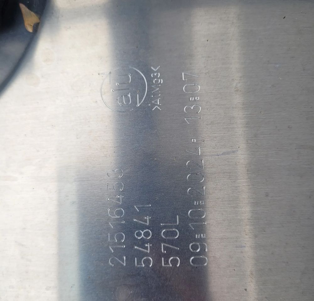 ZBIORNIK PALIWA VOLVO FH4 FH5 GAMA 140X70X70CM 21516453 570L CHWALIM116 - Kütusesüsteem - Veoauto: pilt 5 ZBIORNIK PALIWA VOLVO FH4 FH5 GAMA 140X70X70CM 21516453 570L CHWALIM116 - Kütusesüsteem - Veoauto: pilt 5