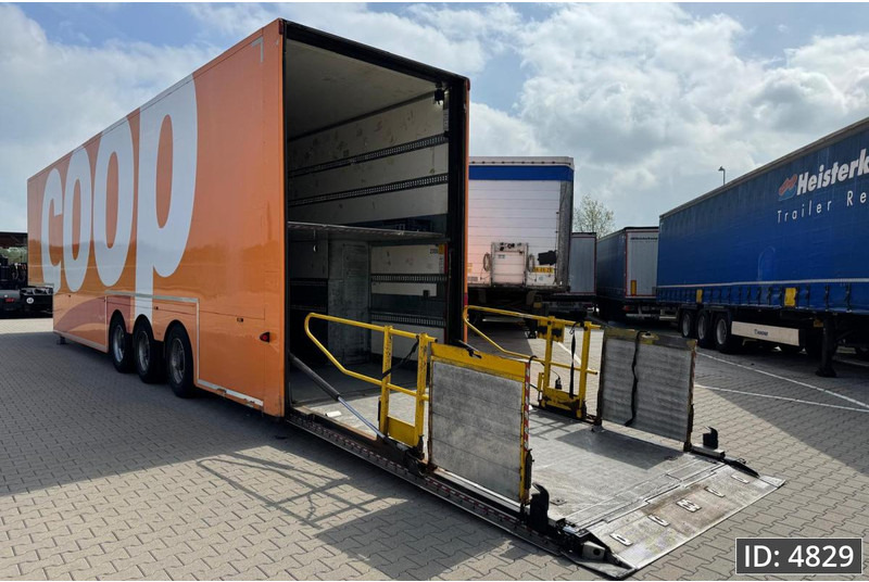 BURGERS Double-Deck / Steering axle / Tail lift / 7 pieces - Furgoonpoolhaagis: pilt 4 BURGERS Double-Deck / Steering axle / Tail lift / 7 pieces - Furgoonpoolhaagis: pilt 4