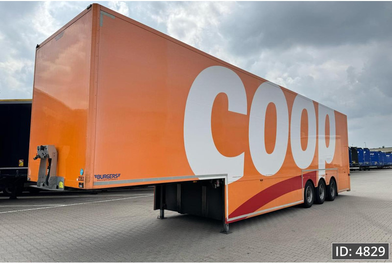 BURGERS Double-Deck / Steering axle / Tail lift / 7 pieces - Furgoonpoolhaagis: pilt 1 BURGERS Double-Deck / Steering axle / Tail lift / 7 pieces - Furgoonpoolhaagis: pilt 1