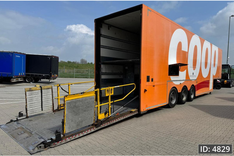 BURGERS Double-Deck / Steering axle / Tail lift / 7 pieces - Furgoonpoolhaagis: pilt 5 BURGERS Double-Deck / Steering axle / Tail lift / 7 pieces - Furgoonpoolhaagis: pilt 5