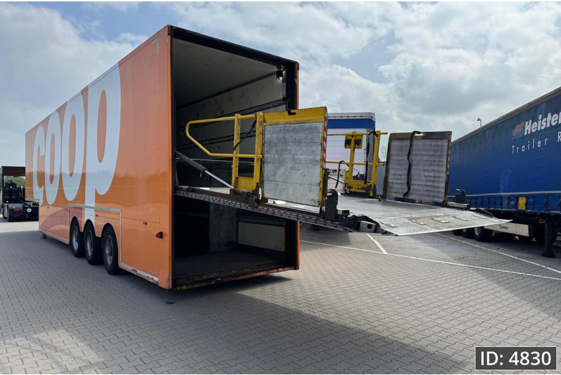 BURGERS Double-Deck / Steering axle / Tail lift / Racing - Furgoonpoolhaagis: pilt 3 BURGERS Double-Deck / Steering axle / Tail lift / Racing - Furgoonpoolhaagis: pilt 3
