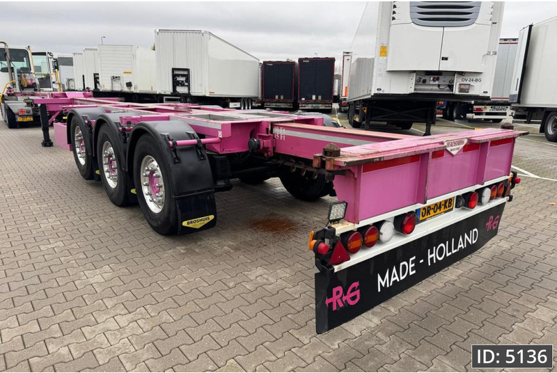 Broshuis 3UCC-39/45 Multi / 2x Extandable / 2x Lift Axle - Konteinerveduk/ Tõstukiga poolhaagis: pilt 3 Broshuis 3UCC-39/45 Multi / 2x Extandable / 2x Lift Axle - Konteinerveduk/ Tõstukiga poolhaagis: pilt 3