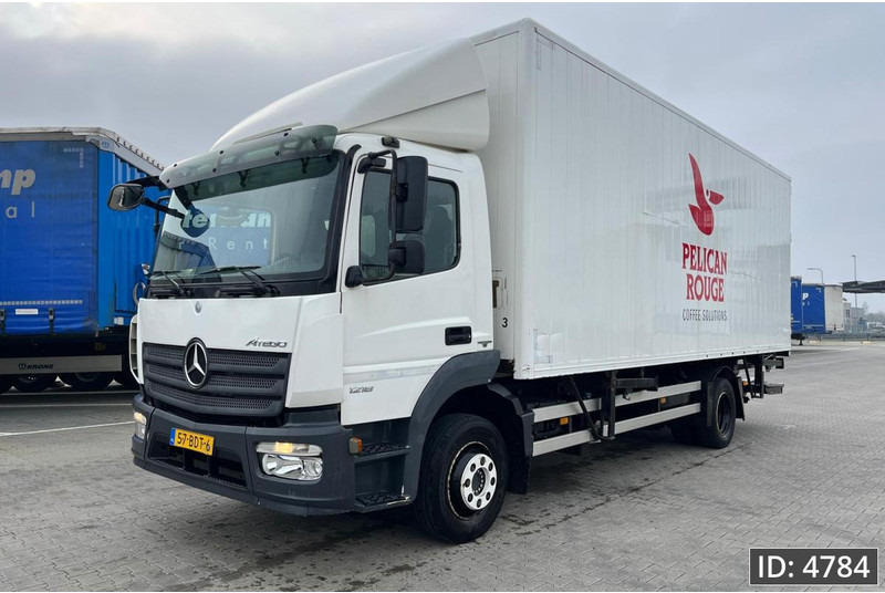 Mercedes-Benz Atego 1218 Day Cab, Euro 5, BDF / Automatic / standklima / DHOLLANDIA 2000KG - Konteinerveduk/ Tõstukiga veoauto: pilt 4 Mercedes-Benz Atego 1218 Day Cab, Euro 5, BDF / Automatic / standklima / DHOLLANDIA 2000KG - Konteinerveduk/ Tõstukiga veoauto: pilt 4