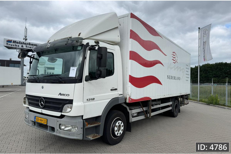 Mercedes-Benz Atego 1318 Day Cab, Euro 5, BDF / EPS automatic / DHOLLANDIA 2000KG - Konteinerveduk/ Tõstukiga veoauto: pilt 1 Mercedes-Benz Atego 1318 Day Cab, Euro 5, BDF / EPS automatic / DHOLLANDIA 2000KG - Konteinerveduk/ Tõstukiga veoauto: pilt 1