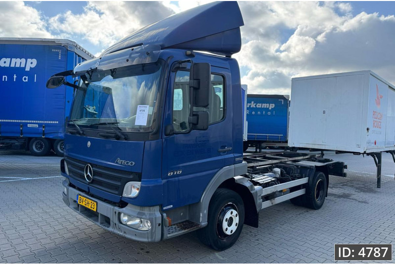 Mercedes-Benz Atego 816 Day Cab, Euro 5, BDF / EPS automatic / standklima / Hydraulic system - Konteinerveduk/ Tõstukiga veoauto: pilt 1 Mercedes-Benz Atego 816 Day Cab, Euro 5, BDF / EPS automatic / standklima / Hydraulic system - Konteinerveduk/ Tõstukiga veoauto: pilt 1