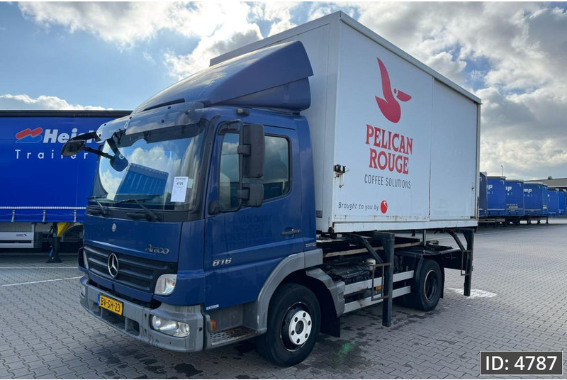 Mercedes-Benz Atego 816 Day Cab, Euro 5, BDF / EPS automatic / standklima / Hydraulic system - Konteinerveduk/ Tõstukiga veoauto: pilt 2 Mercedes-Benz Atego 816 Day Cab, Euro 5, BDF / EPS automatic / standklima / Hydraulic system - Konteinerveduk/ Tõstukiga veoauto: pilt 2