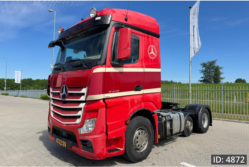 Mercedes-Benz Actros 2442 GigaSpace, Euro 6, / 6x2 / Standklima / TUV 8-6-2026 - Sadulveok: pilt 1 Mercedes-Benz Actros 2442 GigaSpace, Euro 6, / 6x2 / Standklima / TUV 8-6-2026 - Sadulveok: pilt 1