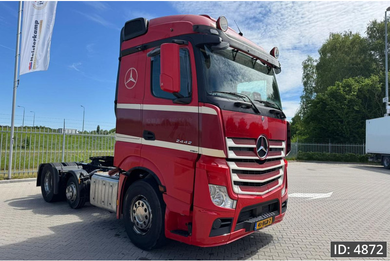 Mercedes-Benz Actros 2442 GigaSpace, Euro 6, / 6x2 / Standklima / TUV 8-6-2026 - Sadulveok: pilt 4 Mercedes-Benz Actros 2442 GigaSpace, Euro 6, / 6x2 / Standklima / TUV 8-6-2026 - Sadulveok: pilt 4