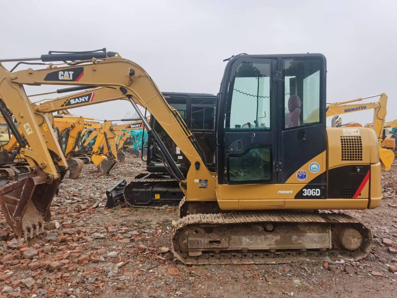 CATERPILLAR 306D - Lintekskavaator: pilt 1 CATERPILLAR 306D - Lintekskavaator: pilt 1