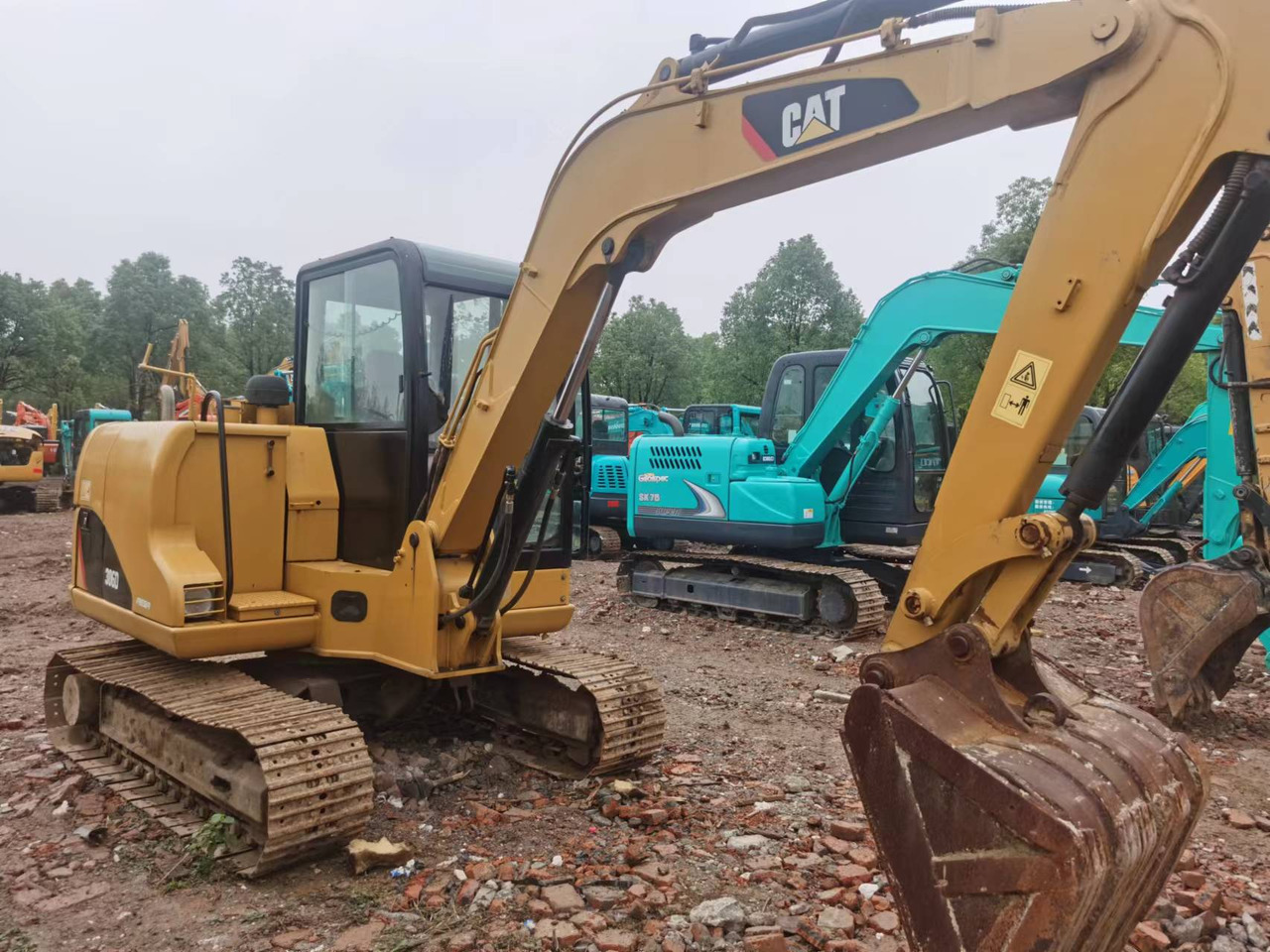 CATERPILLAR 306D - Lintekskavaator: pilt 3 CATERPILLAR 306D - Lintekskavaator: pilt 3