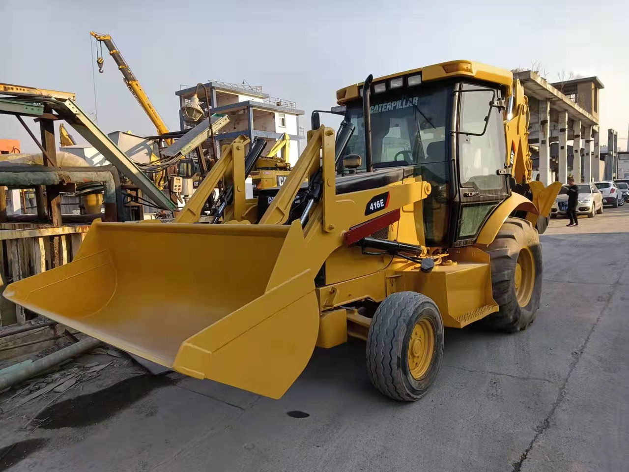 CATERPILLAR 416E - Ekskavaator-laadur: pilt 3 CATERPILLAR 416E - Ekskavaator-laadur: pilt 3