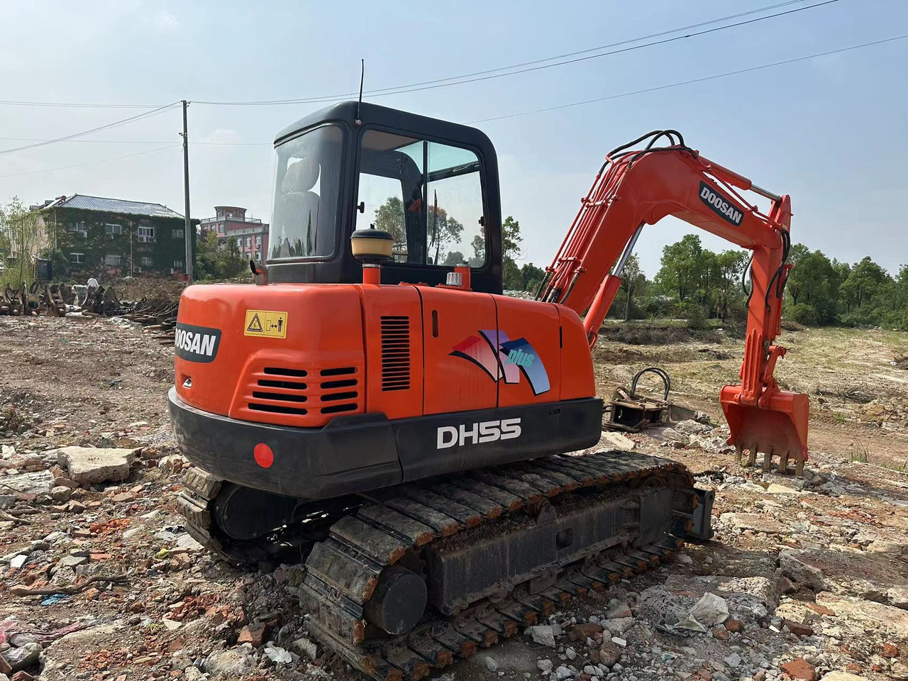 Doosan DH55 Mini Excavator Click for Discount liising Doosan DH55 Mini Excavator Click for Discount: pilt 9