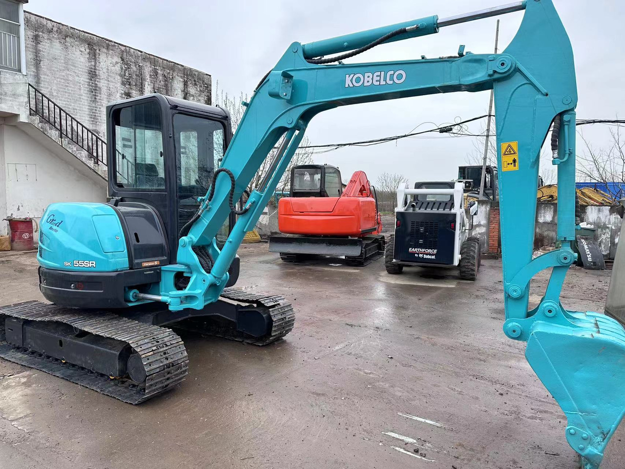 KOBELCO SK55 - Miniekskavaator: pilt 1 KOBELCO SK55 - Miniekskavaator: pilt 1