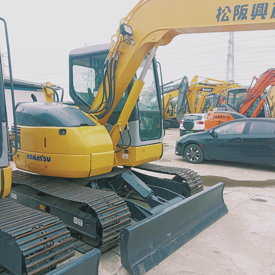 Lintekskavaator KOMATSU PC78: pilt 6