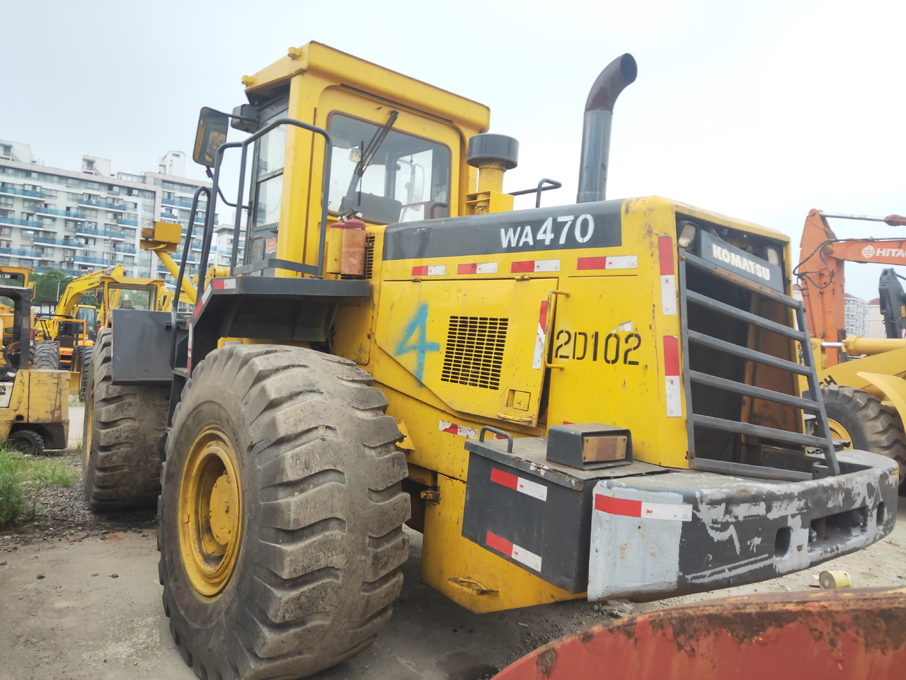KOMATSU Wheel WA470-3 With a fork - Rataslaadur: pilt 4 KOMATSU Wheel WA470-3 With a fork - Rataslaadur: pilt 4