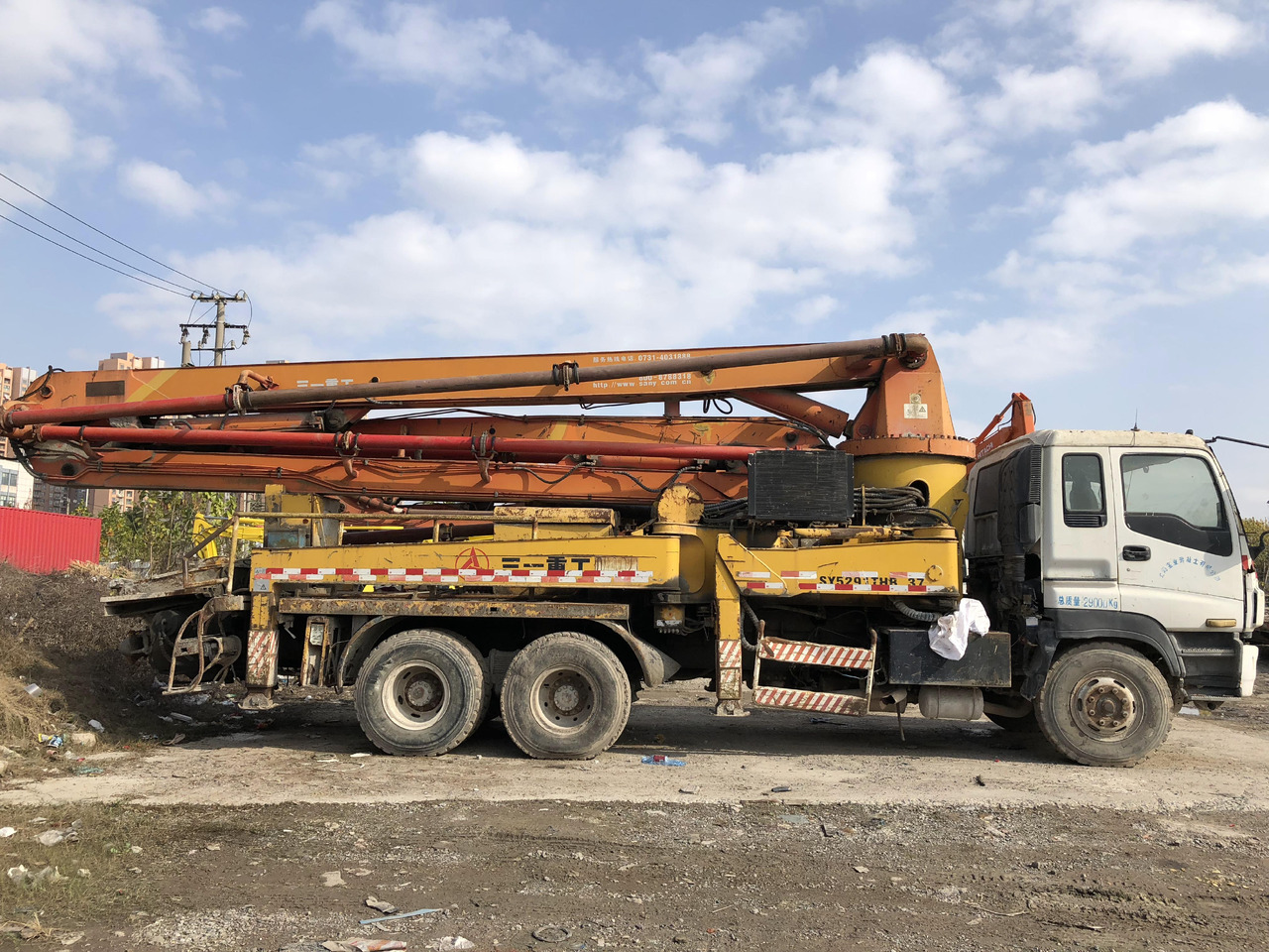 SANY SY5291 37M CLICK HERE FOR DISCOUNT - Betoonipump: pilt 3 SANY SY5291 37M CLICK HERE FOR DISCOUNT - Betoonipump: pilt 3