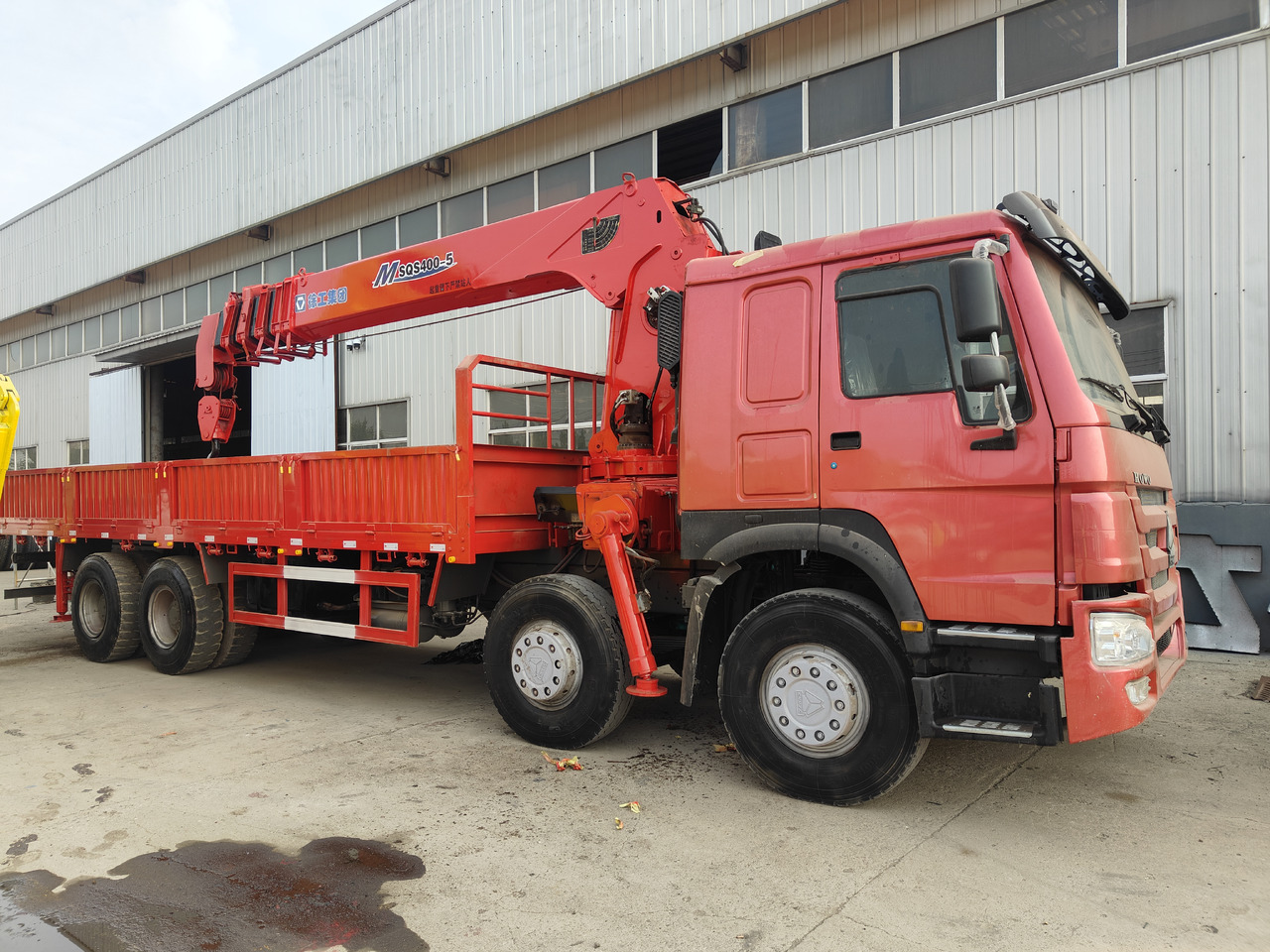 SINOTRUK HOWO 8X4 16 TONS CLICK HERE FOR DISCOUNT - Kraanaga veoauto: pilt 3 SINOTRUK HOWO 8X4 16 TONS CLICK HERE FOR DISCOUNT - Kraanaga veoauto: pilt 3