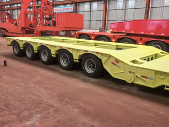 TITAN 120 ton detachable lowbed trailer for sale in Nigeria - Poolhaagis: pilt 4 TITAN 120 ton detachable lowbed trailer for sale in Nigeria - Poolhaagis: pilt 4