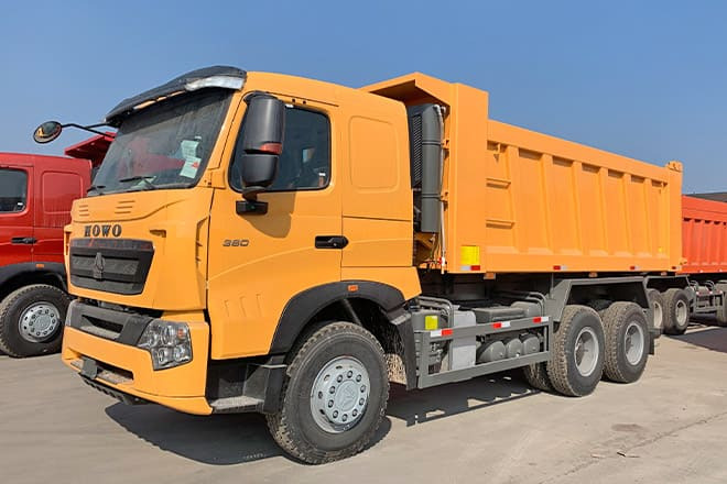 SINOTRUK Sinotruk Howo 380 10 Wheeler Tipper Truck for Sale in Guinea - Kallurauto: pilt 2 SINOTRUK Sinotruk Howo 380 10 Wheeler Tipper Truck for Sale in Guinea - Kallurauto: pilt 2